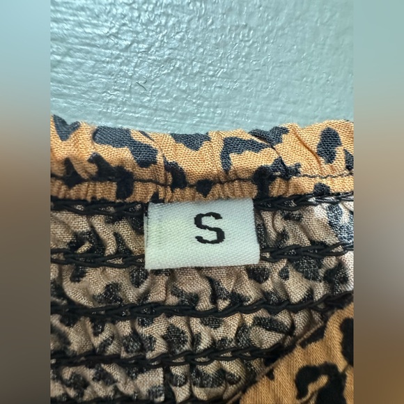 Leopard Print Tiered Dress - Picture 2 of 3